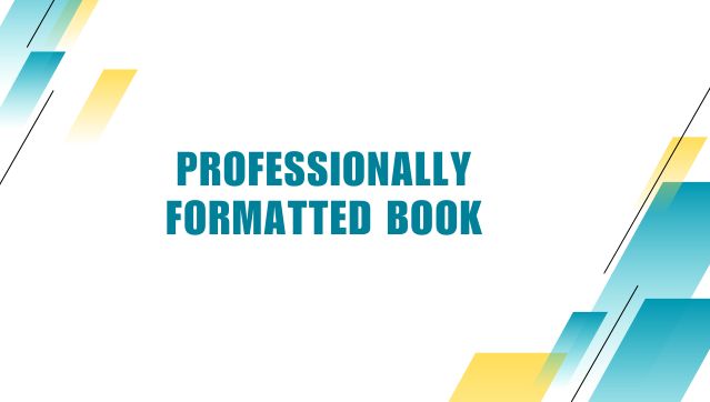 Professionally Formatted Book